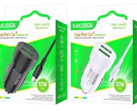 🚗🔌 شاحن سيارة USB مزدوج type c – شحن سريع وآمن أثناء القيادة ⚡